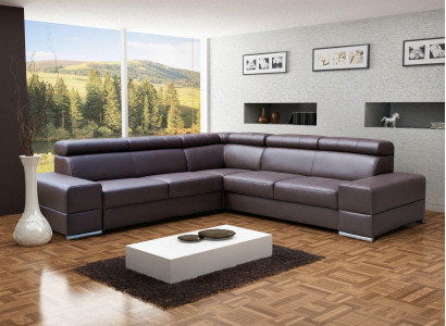 L-Form Designer Sofa Couch Corner Sofa New Corner Sofa Upholstered Living Landscape Couches